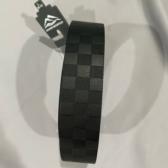 Bonded Leather Men’s belt Smokey mountain - Picture 10 of 11